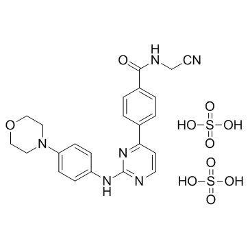 Momelotinib sulfate 1056636-06-6